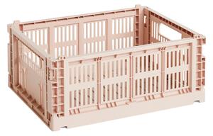 HAY Úložný box Colour Crate, Medium, Powder