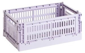 HAY Úložný box Colour Crate, Small, Lavender