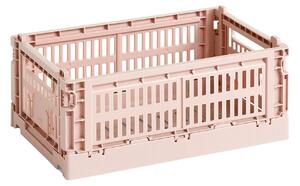 HAY Úložný box Colour Crate, Small, Blush