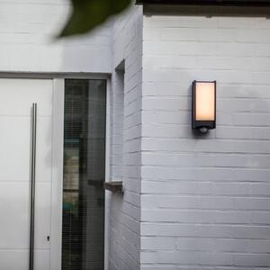 Venkovní nástěnné LED svítidlo Qubo, detektor