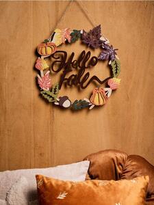 Sinsay - Podzimní závěsná dekorace s nápisem „Hello Fall“ - vícebarevná