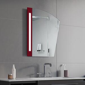 Gaudia Zrcadlo Liberto LED Dark Red Rozměr: 40 x 40 cm