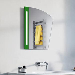 Gaudia Zrcadlo Liberto LED Green Rozměr: 40 x 40 cm