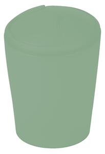 Spirella výklopný odpadkový koš MOVE, bazalkově zelená, plast, 5 L