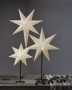 Papírová hvězda na podstavci FROZEN 55cm | bílá