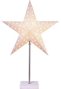 Star trading Hvězda na podstavci STAR 67 cm bílá