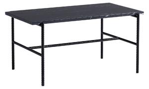 HAY Konferenční stolek Rebar, 80x49, Black Marble