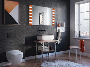 Gaudia Zrcadlo Zeba LED Orange Rozměr: 40 x 40 cm
