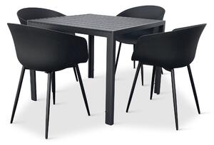 Zahradní jídelní set Viking M + 4x židle Rikke
