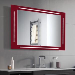 Gaudia Zrcadlo Zenat LED Red Rozměr: 40 x 40 cm