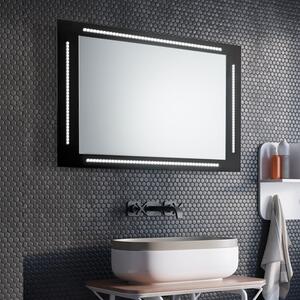 Gaudia Zrcadlo Zenat LED Black Rozměr: 40 x 40 cm