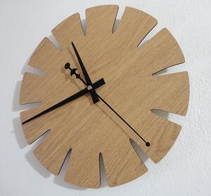Dřevěné nástěnné hodiny do obývacího pokoje I SENTOP HDFK0011