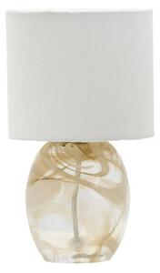 Stolní lampa House Doctor, Hite, Béžová, Obývací pokoj, Sklo, Design