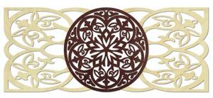 Elegantní mandala na stěně, skvělý doplněk interiéru I SENTOP PR0313-A