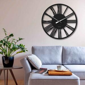 Velké římské nástěnné hodiny 80 cm – designové hodiny z HDF | SENTOP HDFK027