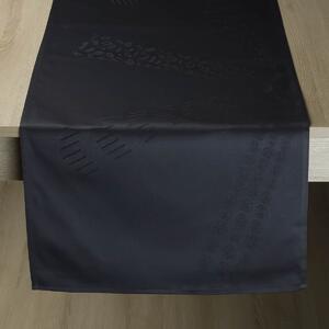 Ubrus Veba FLOW Paprsky černá Velikost: 40x160 cm