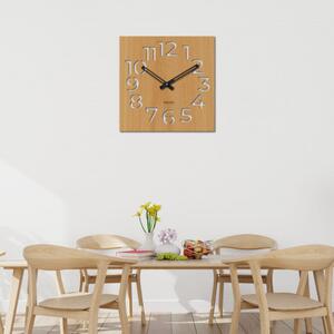 Moderní dřevěné nástěnné hodiny | Minimalistický design do interiéru I SENTOP HDFK033