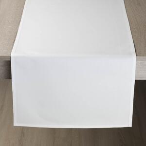 Ubrus Veba ATHOS bavlněný satén bílá Velikost: 40x120 cm
