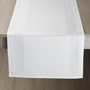 Ubrus Veba ARGON s kantou bílá Velikost: 40x130 cm