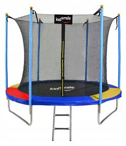 Trampolína s vnitřní síťkou 252 cm - MULTIKOLOR