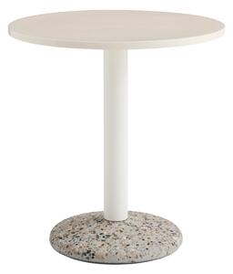 HAY Zahradní stůl Ceramic Ø70, Warm White