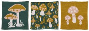 Pletený hadřík Mushroom Motif B
