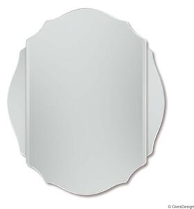 GieraDesign Zrcadlo Grand Mille Opti White Rozměr: 50 x 61 cm
