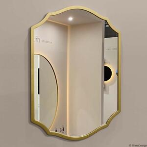 GieraDesign Zrcadlo Grand Amis Gold Rozměr: 50 x 80 cm