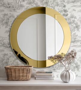 GieraDesign Zrcadlo Lady Gold Rozměr: Ø 60 cm