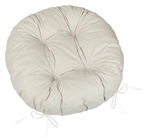 Bellatex Sedák Adéla prošívaný kulatý průměr 40 cm Šedá