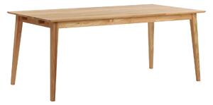 Rowico Home, Jídelní stůl z olejovaného dubu FILIPPA Oak, 180x90 cm | dub, přírodní 113720