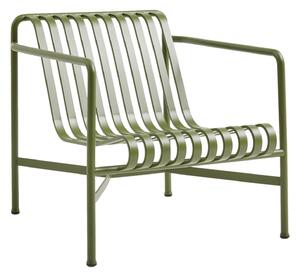 HAY Zahradní křeslo Palissade Lounge Low, Olive
