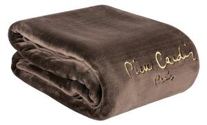 Akrylová deka Piere Cardin 220 x 240 Hnědý