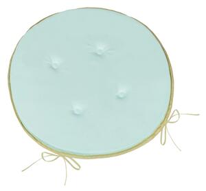 Bellatex Sedák Adéla kulatý hladký průměr 40 cm Mentolová