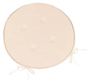 Bellatex Sedák Adéla kulatý hladký průměr 40 cm Kávová