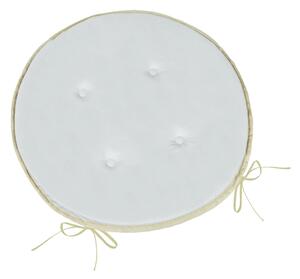 Bellatex Sedák Adéla kulatý hladký průměr 40 cm Šedá