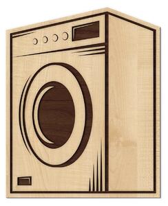 DUBLEZ | Dřevěné označení dveří - Prádelna