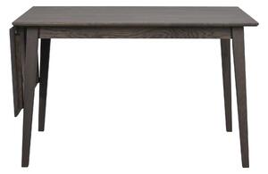 Rowico Home, Rozkládací jídelní stůl FILIPPA Dark brown, 120x80 cm | tmavě hnědá 113838