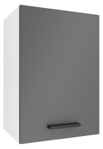 Kuchyňská skříňka Belini horní 40 cm šedý mat TOR SG40/2/WT/SR/0/B1
