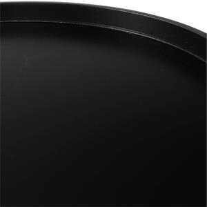 TEMPO Příruční stolek, černá/přírodní, SANSE TYP 2