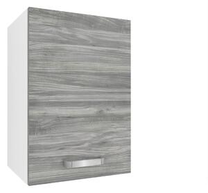 Kuchyňská skříňka Belini horní 40 cm šedý antracit Glamour Wood TOR SG40/2/WT/GW1/0/U