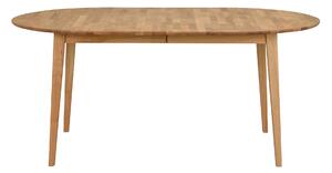 Rowico Home, Klasický oválný jídelní stůl z dubu FILIPPA Oak, 170x105 cm | dub, přírodní 117625