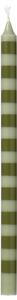 Svíčka Taper Olive Green 20 cm