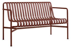 HAY Zahradní lavice Palissade Dining Armrest, Iron Red