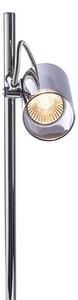 BUGSY stolní chromované sklo 230V GU10 50W - RED - DESIGN RENDL