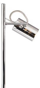 BUGSY stolní chromované sklo 230V GU10 50W - RED - DESIGN RENDL