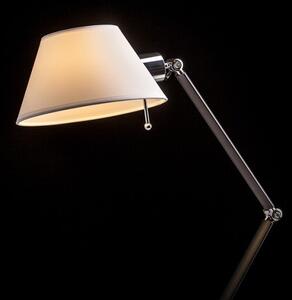 MONTANA stolní bílá/černá chrom 230V E27 28W - RED - DESIGN RENDL