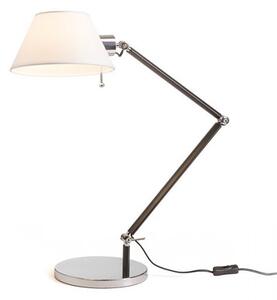 MONTANA stolní bílá/černá chrom 230V E27 28W - RED - DESIGN RENDL