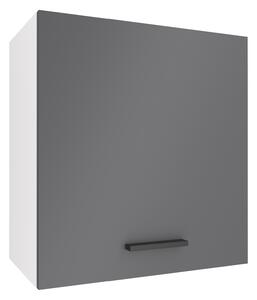 Kuchyňská skříňka Belini horní 60 cm šedý mat TOR SG60/1/WT/SR/0/B1