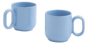 HAY Sada hrnků Barro, Light Blue, 2ks
